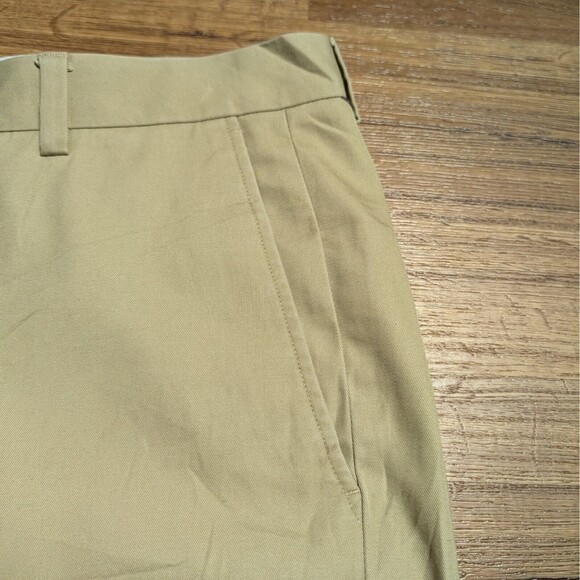 Alan Flusser Pants Mens 32x32(34x30) Khaki Dress Slacks Preppy Business Casual - Picture 2 of 10